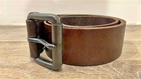 shorten leather belt